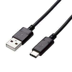 ELECOM U2C-AC30NBK USB2.0P[u/ A-C^Cv/ Fؕi/ 3.0m/ ubNy݌ɖڈ:񂹁z| p\RӋ@ USBP[u USB-CP[u USB A-C USB(A-C)