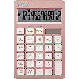 Canon 5049C002 電卓 HS-1200TC-PK JPN SOB ピンク【在庫目安:お取り寄せ】| 事務機 電卓 計算機 電子卓上計算機 小型 演算 計算 税計算 消費税 税