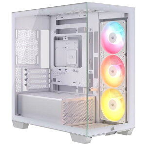 �y���������z�R���Z�A(������) CC-9011348-WW �~�h���^���[�^PC�P�[�X 2800X RS-R ARGB Micro-ATX White�y�݌ɖڈ�:�����񂹁z