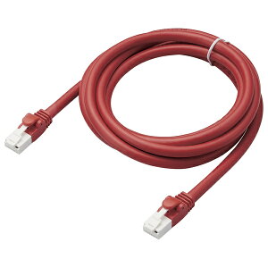 ELECOM LD-GPAT/RD2/RS LANP[u/ CAT6AΉ/ EU RoHSwߏ/ ܐ܂h~/ ȈՃpbP[Wdl/ 2m/ / bhy݌ɖڈ:񂹁z