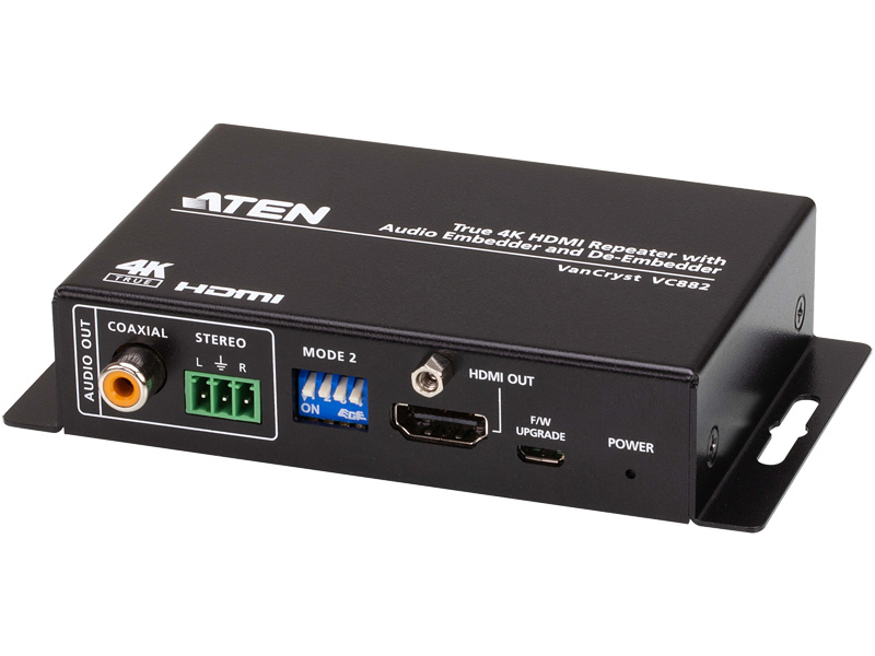 入荷予定ATEN VC882 4K60p対応 HDMIオーディオエンベッダー  ディエンベッダー