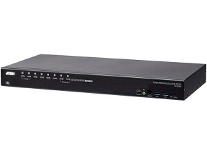 【送料無料】ATEN CS19208 8ポート USB・DisplayPort KVMスイッチ(4K、USB 3.0対応)【在庫目安:お取り寄せ】| パソコン周辺機器 KVMスイッチ ラックマウント KVM スイッチ PC パソコン