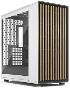 �y���������zFractal Design FD-C-NOR1X-06 �t���^���[�^PC�P�[�X North XL RC Chalk White TG Clear�y�݌ɖڈ�:�����񂹁z