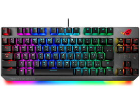 【送料無料】ASUS TeK X802/STRIX/SCOPE/TKL/SV/JP ROG STRIX SCOPE X802 ゲーミングキーボード 銀軸【在庫目安:僅少】