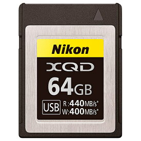 【送料無料】Nikon MC-XQ64G XQDメモリーカード 64GB【在庫目安:お取り寄せ】