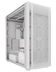 �y���������z�R���Z�A(������) CC-9011274-WW �t���^���[�^PC�P�[�X iCUE LINK 9000D RGB AIRFLOW Tempered Glass Super-Tower -White-�y�݌ɖڈ�:�����񂹁z