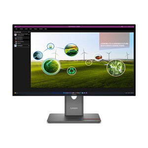 y݌ɖڈ:zyzm{EWp 64A7GAR6JP ThinkVision P27Q-40 (27^ChtfBXvC/ 2560×1440/ DP(in/ Out)AHDMI/ ubN/ Ȃ/ 3Nԃtۏ/ LpIPSpl̗p)