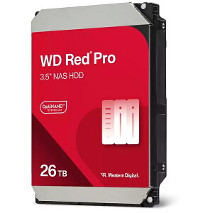 �y���������zWESTERN DIGITAL WD260KFGX WD Red Pro NAS���� SATA3 6Gbps 3.5�^HDD 26TB�y�݌ɖڈ�:�����񂹁z| �p�\�R�����Ӌ@�� �l�b�g���[�N�X�g���[�W �l�b�g���[�N �X�g���[�W HDD ���� �X�y�A ����