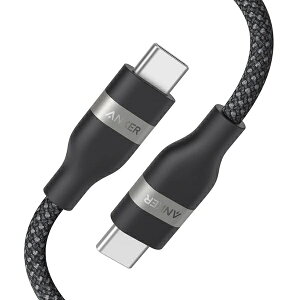 �A���J�[�E�W���p�� A82E2N11 Anker USB-C �� USB-C �P�[�u�� (0.9m 240W ���ϋv�i�C����) USB PD�Ή� MacBook Pro iPhone Galaxy iPad Pro/ Air MacBook Pro/ Air �e��Ή� �u���b�N�y�݌ɖڈ�:�����񂹁z