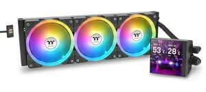 yzThermaltake CL-W432-PL12SW-A MAGFloe 360 Ultra Black All-In-One Liquid Cooler Systemy݌ɖڈ:񂹁z