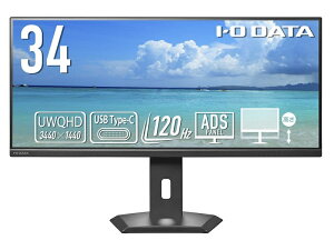 yzIODATA LCD-CWQ341SDB-FX ChtfBXvC 34^/ 3440×1440/ HDMIADisplayPortAUSB Type-C/ ubN/ Xs[J[FȂ/ UWQHDΉ̒Chj^[/ u5Nۏ؁vUWQHD65Wd