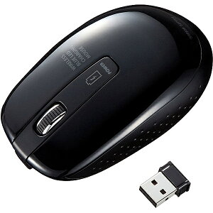 �y���������z�T�����T�v���C MA-WBL118BK �[�d�����C�����X�u���[LED�}�E�X�i�u���b�N�j�y�݌ɖڈ�:�����񂹁z