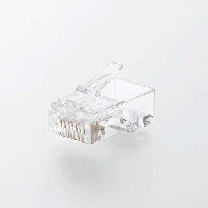 yzELECOM LD-6RJ45T100 RJ45RlN^/ CAT6ECAT6AΉ/ PEΉ/ 100y݌ɖڈ:񂹁z| p\RӋ@ RlN^ RlN^[ vO W[