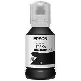 【在庫目安:あり】【送料無料】EPSON IT08KA ビジネスインクジェット用　インクボトル（ブラック）/ 約7500ページ| インク インクカートリッジ インクタンク 純正 純正インク