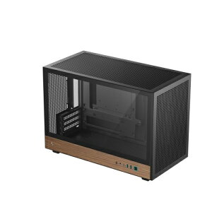�y���������zDeepcool R-CH260-BKNWM0-G-1 CH260 WOOD/ MicroATX PC�P�[�X/ �ؖڒ�I/ O�p�l��/ ���G�A�t���[�݌v/ ���b�V���p�l��/ �w�ʃR�l�N�^MB�Ή� (MicroATX)/ ��^GPU�Ή��y�݌ɖڈ�:�����񂹁z
