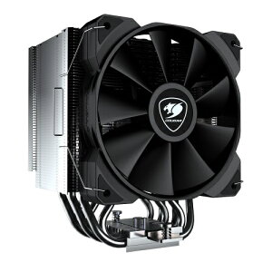 �y���������zCOUGAR CGR-FZAE85 FORZA 85 ESSENTIAL/ �V���O���^���[���CPU�N�[���[/ �����\120mm�t�@��/ Intel LGA115X/ 1366/ 1200/ 1700/ 2011/ 2066/ AMD AM5/ AM4/ FM2/ FM1/ AM3+/ AM3/ AM2+/ AM2�y�݌ɖڈ�:�����񂹁z