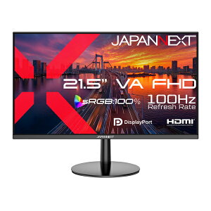 �y���������zJAPANNEXT JN-V215DF3 �t���f�B�X�v���C 21.5�^/ 1920×1080/ HDMI×1�ADP×1/ �u���b�N/ �X�s�[�J�[�L/ 2�N�ۏ؁y�݌ɖڈ�:�����񂹁z