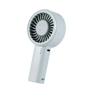 �y���������zELECOM FAN-U261GN �n���f�B�t�@��/ ���`�E���C�I���d�r/ 5�i�K����/ �R���p�N�g���f��/ �X�g���b�v�t/ USB Type-C�[�d/ �O���[���y�݌ɖڈ�:�����񂹁z