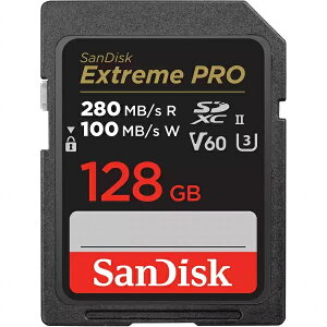 yzSDSDXEP-128G-JNJIP SanDisk Extreme PRO UHS-II V60 128GBy݌ɖڈ:񂹁z