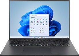 【送料無料】LG電子 16Z90RU-GA55J ノートパソコン LG gram (Core i5-1334U/ 16GB/ SSD・512GB/ 光学ドライブなし/ Windows 11 Home/ Officeなし/ 16.0型/ IPS/ 16:10/ 1199g/ 最大12時間/ オブディシアンブラック)