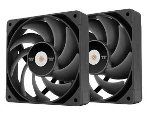�y���������zThermaltake CL-F160-PL14BL-A TOUGHFAN 14 Pro Black PC Cooling Fan 2Pack�y�݌ɖڈ�:�����񂹁z