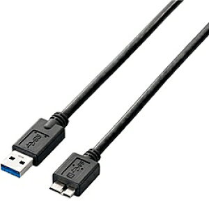ELECOM USB3-AMB10BK USB3.0P[u(A-microB)/ 1.0m/ ubNy݌ɖڈ:񂹁z
