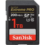 【送料無料】SanDisk SDSDXXD-1T00-JNJIP エクストリーム プロ SDXC UHS-I カード 1TB【在庫目安:お取り寄せ】