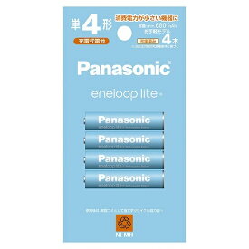 【在庫目安:あり】Panasonic BK-4LCD/4H エネループライト 単4形 4本パック（お手軽モデル）