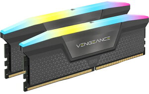 yzRZA() CMH32GX5M2B6000Z30K DDR5 6000MT/ s 32GB(16GBx2) UDIMM 30-36-36-76 AMD EXPO VENGEANCE RGB DDR5 Cool Grey 1.4Vy݌ɖڈ:񂹁z