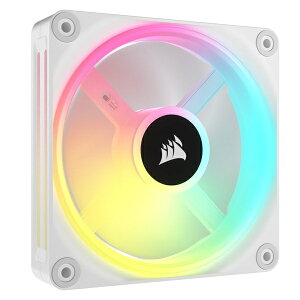yzRZA() CO-9051005-WW PCP[Xt@ iCUE LINK QX120 RGB WHITE 120mm Magnetic Dome RGB Fan Expansion Kity݌ɖڈ:񂹁z