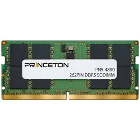 【送料無料】プリンストン PN5-4800-32G 32GB DDR5-4800 262Pin SODIMM【在庫目安:お取り寄せ】