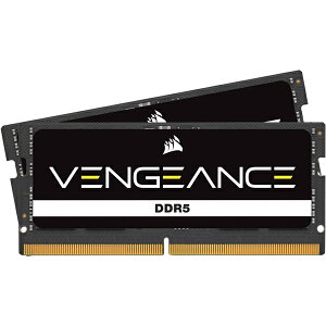 yzRZA() CMSX64GX5M2A4800C40 DDR5  VENGEANCE DDR5 SODIMM 4800MHz 64GB(32GBx2) Unbuffered CL40y݌ɖڈ:񂹁z