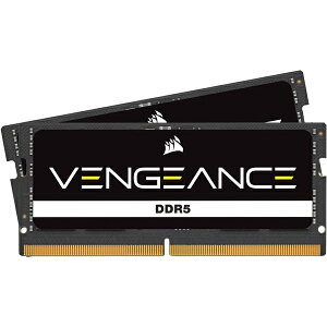 yzRZA() CMSX32GX5M2A4800C40 DDR5  VENGEANCE DDR5 SODIMM 4800MHz 32GB(16GBx2) Unbuffered CL40y݌ɖڈ:񂹁z