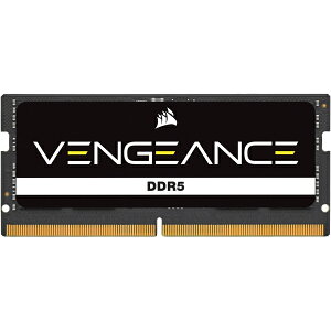 yzRZA() CMSX16GX5M1A4800C40 DDR5  VENGEANCE DDR5 SODIMM 4800MHz 16GB(16GBx1) Unbuffered CL40y݌ɖڈ:񂹁z