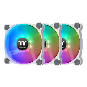 yzThermaltake CL-F127-PL12SW-A PCP[Xt@ Pure 12 ARGB Sync White -3Pack-y݌ɖڈ:񂹁z