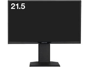 yzGREEN HOUSE GH-LCW22LH-BK 21.5^ChtfBXvC/ 1920×1080/ HDMIADisplayPortAmini D-Sub15/ ubN/ Xs[J[/ 5Nۏ؃tۏ/ ~/ ]/ XEB[x/ FSApl̗p
