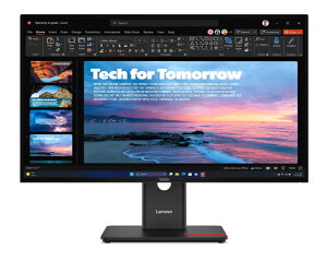 yzm{EWp 64AAGAR2JP ThinkVision T27QD-40 (27^ChtfBXvC/ 2560×1440/ DPAHDMIAUSB Type-C/ ubN/ Xs[J[FȂ/ 3Nԃtۏ/ LpIPSpl̗p)y݌ɖ