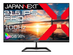 【送料無料】JAPANNEXT JN-IPS215F2 液晶ディスプレイ 21.5型/ 1920×1080/ HDMI×1/ ブラック/ スピーカー有/ 2年保証【在庫目安:僅少】