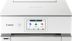 【送料無料】Canon 7264C021 A4カラーインクジェット複合機 PIXUS TS8930 WHITE【在庫目安:僅少】| プリンター プリンタ 複合機 インクジェット インクジェットプリンター インクジェット複合機 スキ