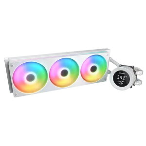 yzCOUGAR CGR-PSDVARGB-W-360 Poseidon Vistek ARGB 360 White/ 360mmCPUN[[/ 1.9C`fW^fBXvC/ Intel LGA1851/ 1700/ 1200/ 115X/ 1366/ AMD AM5/ AM4/ AM3/ AM2/ FM2/ FM1