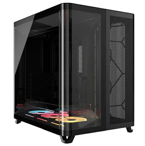 yzRZA() CC-9011320-WW ~h^[^PCP[X AIR 5400 LX-R iCUE LINK Tempered Glass Mid-Tower Blacky݌ɖڈ:񂹁z