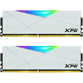 【送料無料】A-DATA Technology AX4U32008G16A-DW50 XPG SPECTRIX D50 WHITE DDR4-3200MHz U-DIMM 8GB×2 RGB DUAL COLOR BOX【在庫目安:お取り寄せ】