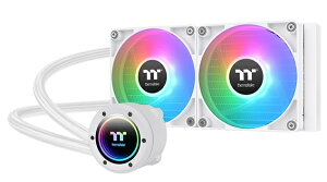 yzThermaltake CL-W364-PL12SW-A ȈՐCPUN[[ TH240 ARGB Sync V2 CPU Liquid Cooler -Snow-y݌ɖڈ:񂹁z