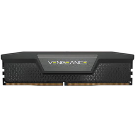 【送料無料】コルセア(メモリ) CMK32GX5M1B5600C40 DDR5 5600MT/ s 32GB(32GBx1) UDIMM 40-40-40-77 XMP 3.0 VENGEANCE DDR5 Black 1.25V【在庫目安:お取り寄せ】