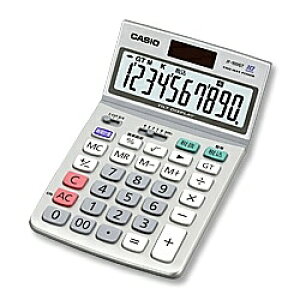 CASIO JF-100GT-N �W���X�g�^�C�v�d�� 10�� �O���[���w���@�K�����i�y�݌ɖڈ�:�͏��z| �����@ �d�� �v�Z�@ �d�q���v�Z�@ ���^ ���Z �v�Z �Ōv�Z ����� ��