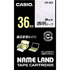CASIO XR-36X �l�[�������h�p�����e�[�v 36mm ����/ �������y�݌ɖڈ�:�����񂹁z| �e�[�v ���x�� ���x�����C�^�[ �����e�[�v �J�[�g���b�W �e�[�v���C�^�[