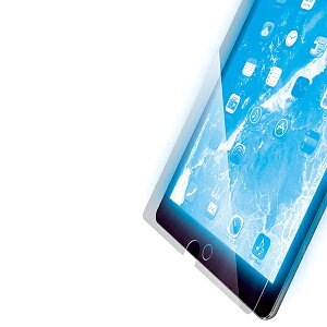 �y���������zELECOM TB-A19RFLGGBL iPad 10.2 2019�N���f���p�ی�t�B����/ ���A���K���X/ 0.33mm/ �u���[���C�g�J�b�g�y�݌ɖڈ�:�����񂹁z