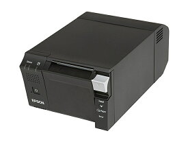 【送料無料】EPSON T702DT2604 レシートプリンター/ インテリジェントモデル/ Windows OS/ Intel Celeron搭載/ 紙幅80mm/ ブラック【在庫目安:お取り寄せ】| プリンタ