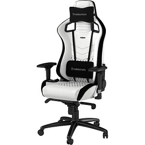 �y���������z�A�[�L�X NBL-PU-WHT-002 noblechairs EPIC �Q�[�~���O�`�F�A �I�t�B�X�`�F�A �m�[�u���`�F�A�[�Y �G�s�b�N �v���~�A���z���C�g�y�݌ɖڈ�:�����񂹁z