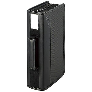 ELECOM CCD-SSB96BK CD/ DVD/ Blu-ray�P�[�X/ �t�@�X�i�[�t/ 96�����[/ �u���b�N�y�݌ɖڈ�:�����񂹁z